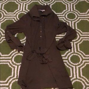 Forever 21 Olive Green Wrap Dress